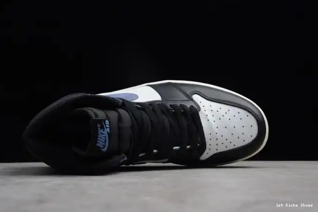 1st Kicks Shoes Jordan High Air 555088-115 OG Moon Blue 1 Retro 0517